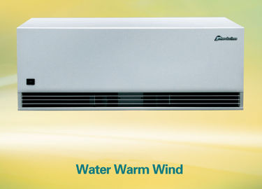 Eficacia alta cortina agua-aire caliente de 36 pulgadas la barrera de aire termal de la puerta de la fuente de agua
