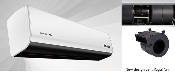 2025 Nuevo CCC Blanco de refrigeración Compacto Cortina de aire para ventilación 35 pulgadas - 79 pulgadas