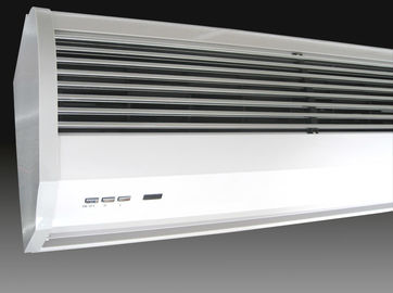 2024 Aluminio / ABS Portón de cubierta ventilador de aire Cortina de aire acondicionado interior aire fresco