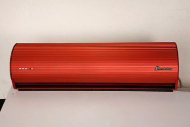 Cortinas de aire rojas finas estupendas de la puerta para las alamedas de compras en grande 220v-50/60Hz