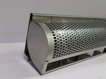 2025 Conductor profesional de refrigerador de 24 V de corriente continua cortina de aire compacta para puertas superiores