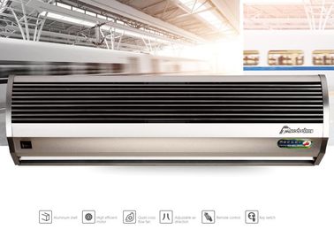 2024 Aluminio / ABS Portón de cubierta ventilador de aire Cortina de aire acondicionado interior aire fresco