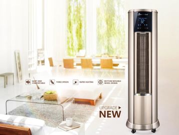Calentador de ventilador vertical de la serie 2025 Warm Sun con control de pantalla táctil inteligente calefacción aire acondicionado