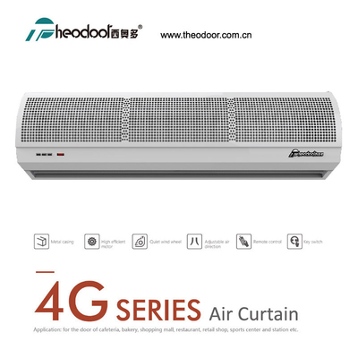 Cortina de aire de la serie 4G 900-2000mm 220-240V Bajo ruido Compacto