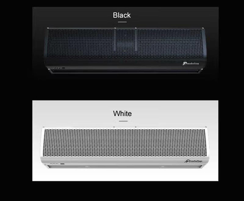 Cortina de aire negra compacta de 0,9 m a 2 m con control remoto 220-240V