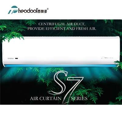 Cortina de aire serie S7 2000m³/h 230V Montaje en pared para puertas de 2,3-3,2m