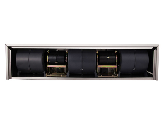 Cortina de aire de acero inoxidable SS304 de 1500 mm para puertas de 2,5-4 m