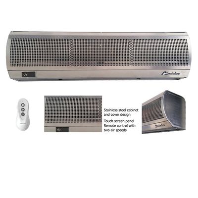 SS304 Cross Flow Air Curtain 900mm 1600m3/h for Commercial Doors