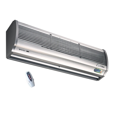 Cortina de aire calefactada Theodoor 5G PTC de 1,5 m, 6-10 kW con control remoto