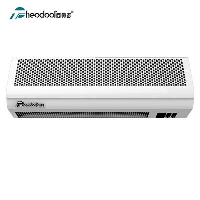 Mini Curtains de aire de flujo cruzado Compacto sobre calentadores de puertas Tamaño 600mm