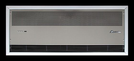 Barrera de calefacción de cortina de aire térmico con ventilador de enfriamiento o aire caliente