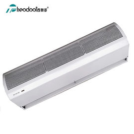 2025 Fuente de agua evaporador de ventilador serie de bobina cortina de aire caliente para 1m, 1,5m, 2m puerta