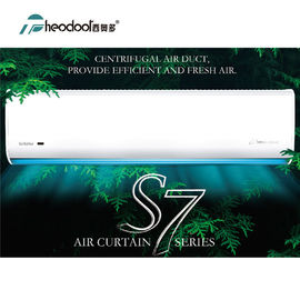 Cortina de aire interior de aluminio S7 que previene insectos y el polvo a EnterIndoor que mantiene limpio