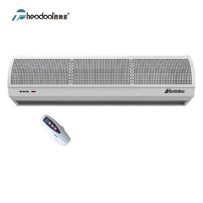 2025 Serie 4G Cortina de aire térmico sobre la puerta Calentador de ventilador con calentador eléctrico PTC RM-12S Control remoto CE