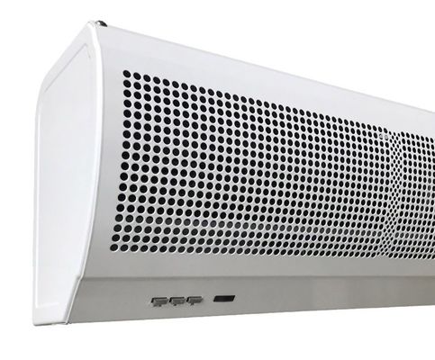 2025 Serie 4G Cortina de aire térmico sobre la puerta Calentador de ventilador con calentador eléctrico PTC RM-12S Control remoto CE
