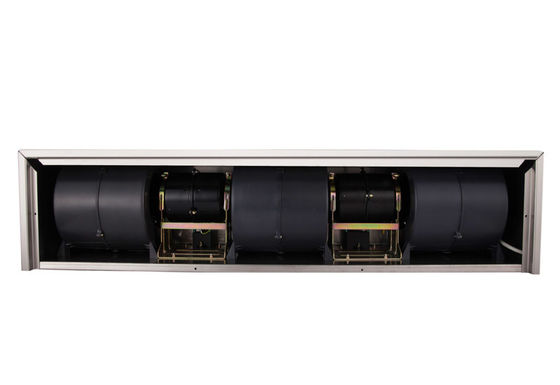 2025 Cortina de aire de acero inoxidable industrial ligero para puertas altura de apertura 4m