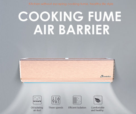 2025 Barrera de aire para la puerta de la cocina del hogar Separar el humo de cocina Tamaño de 0,7 m a 2 m Cortina de aire para el hogar