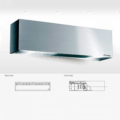 Cortina de aire comercial de acero inoxidable de 2025 con ventilador de turbina centrífuga de 36 pulgadas - 72 pulgadas