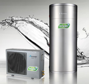 2025 Bombilla de calor de aire a agua para viviendas DWH Calentador de agua de cilindro de tipo dividido con control LCD
