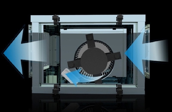 2025 gabinete de cocina conductos de ventilación ventilador de escape Bajo ruido 12000m3/h