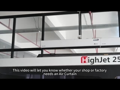 ¿Necesitas una cortina de aire?